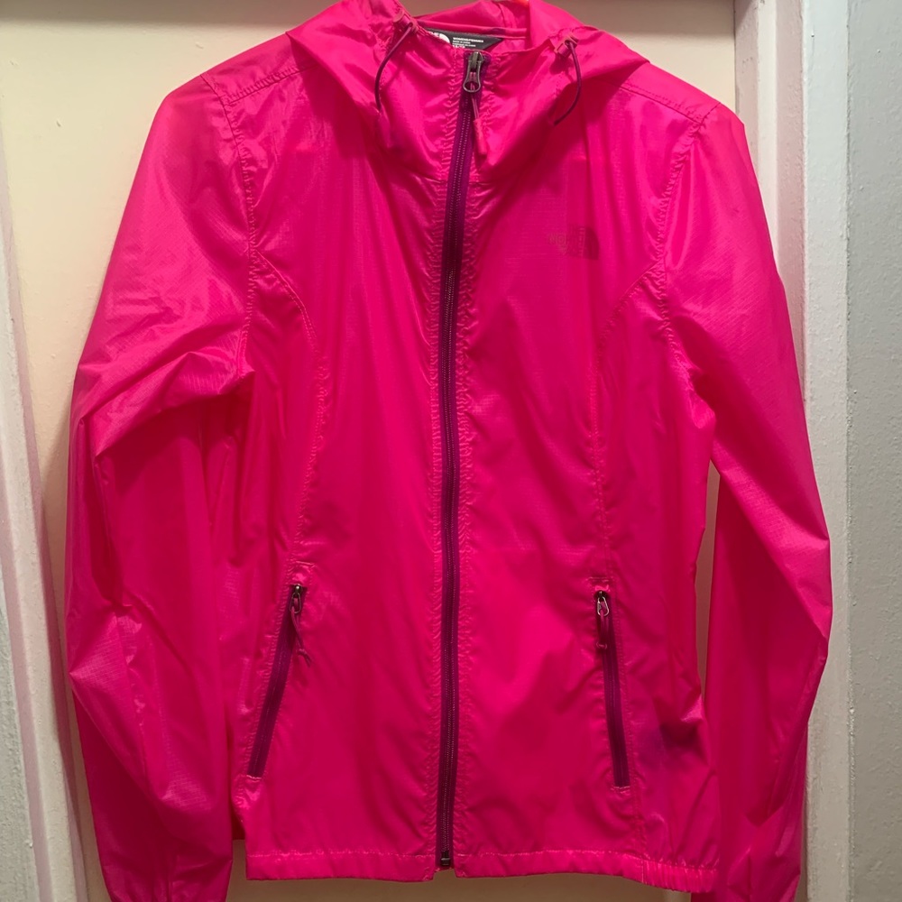 “The North Face” Nylon Lightweight Hooded Jacket